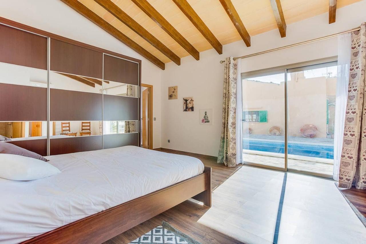 Ca Na Pessina,Con Piscina Privada Villa Sa Pobla Ngoại thất bức ảnh