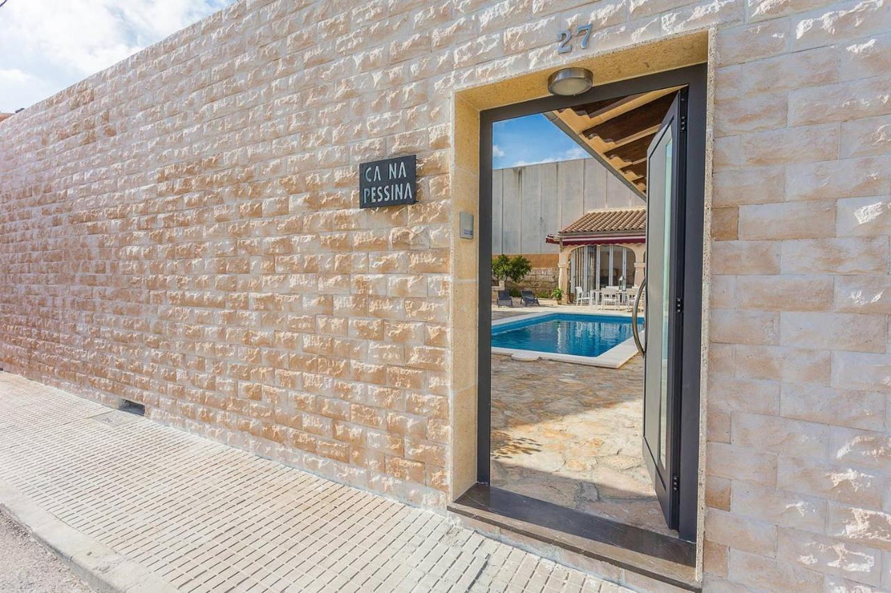 Ca Na Pessina,Con Piscina Privada Villa Sa Pobla Ngoại thất bức ảnh