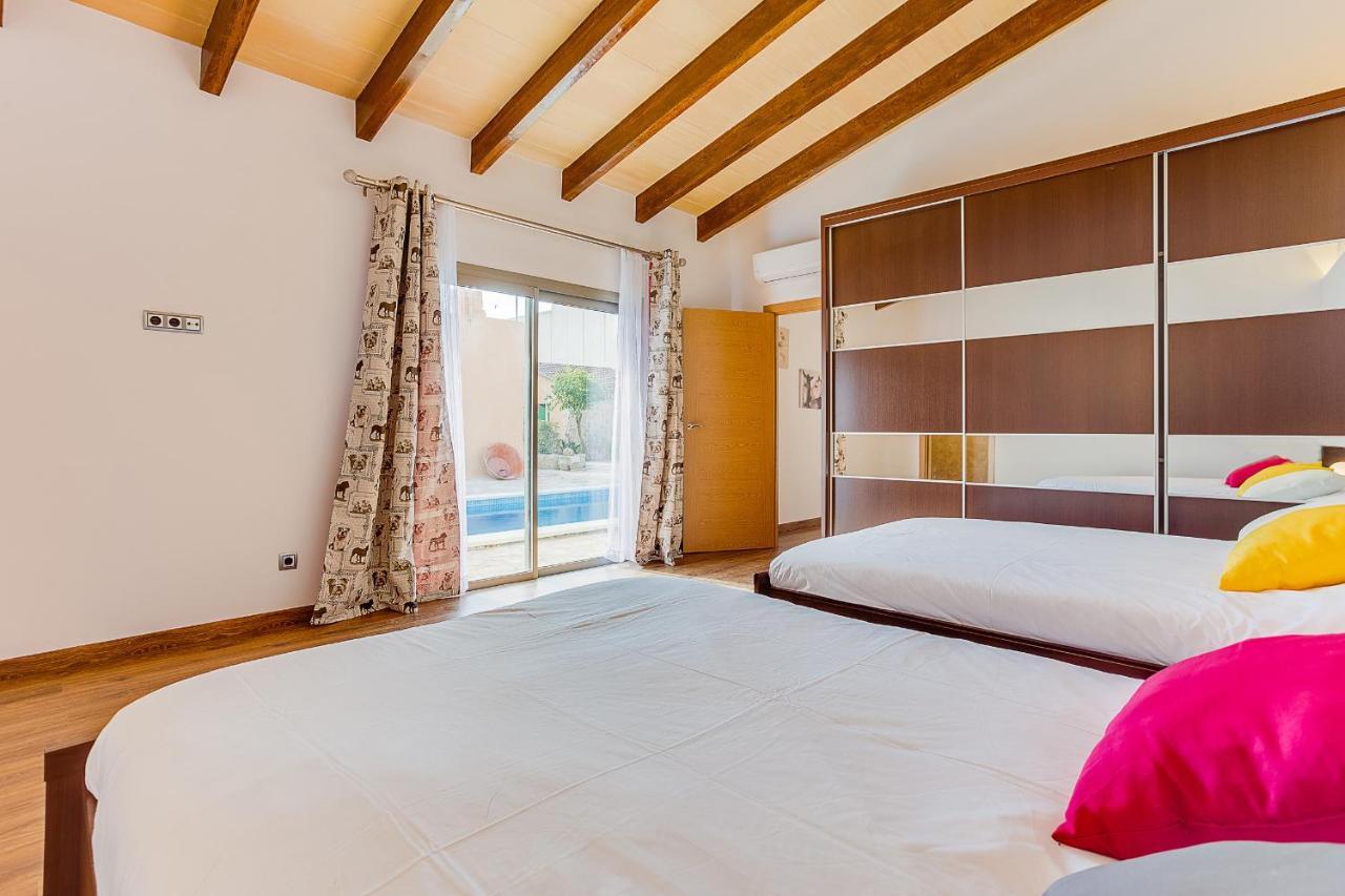 Ca Na Pessina,Con Piscina Privada Villa Sa Pobla Ngoại thất bức ảnh